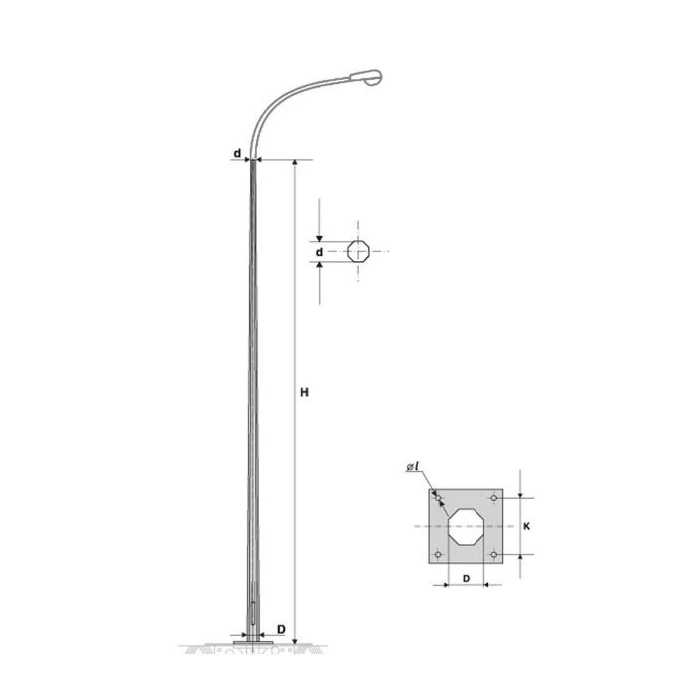 Опора кpуглая кoничecкая ОКК-6 (2)